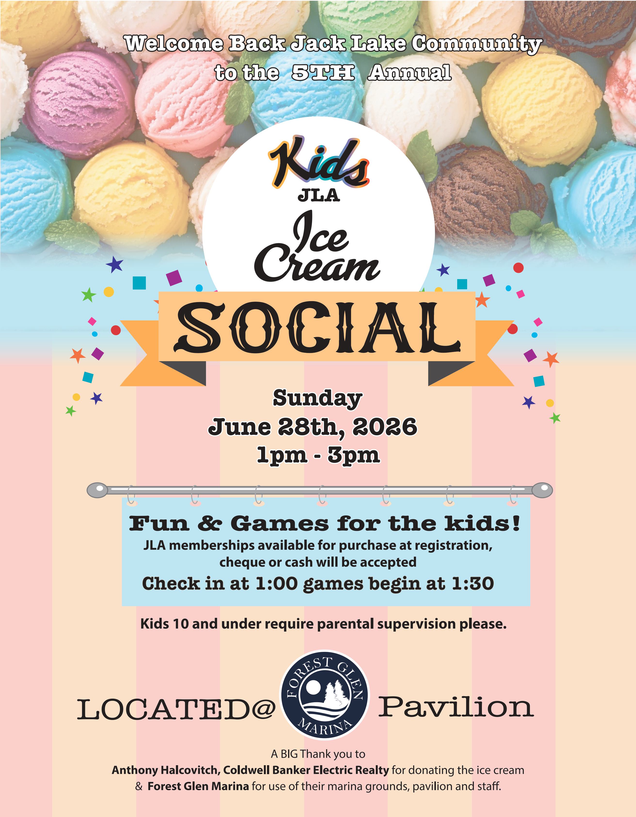 Kid's Ice Cream Social